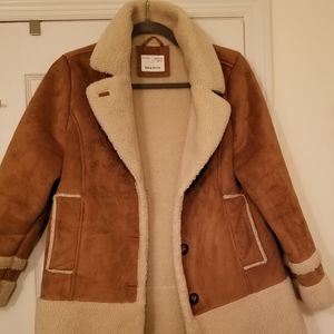 Zara for Girls Faux Shearling